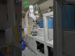 Productie van polyester monofilament garens